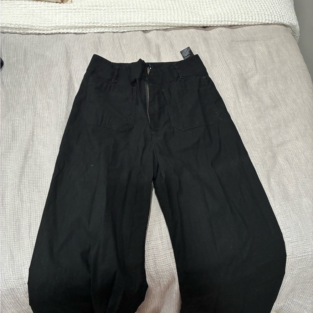 Maeve Colette High-Rise Wide-Leg Pants - Picture 4 of 5